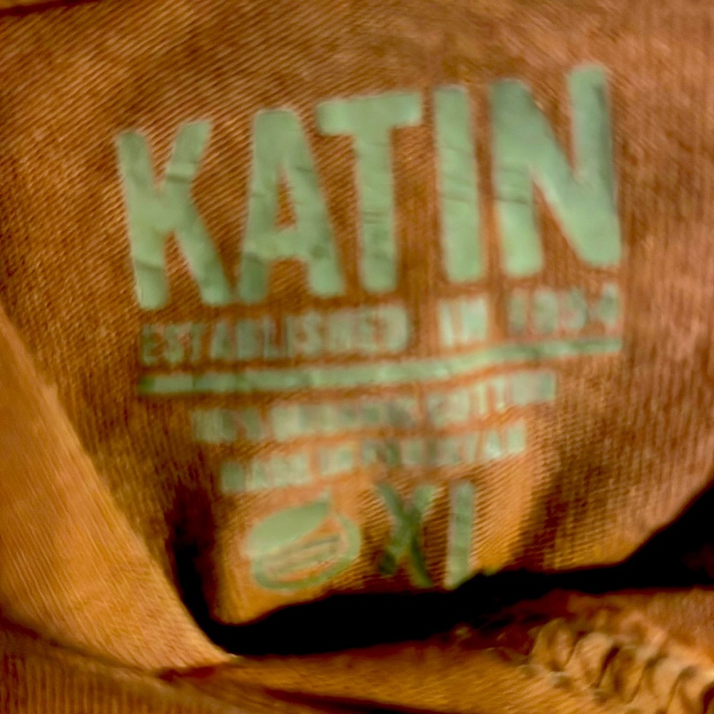 Mens Katin cotton hoodie
